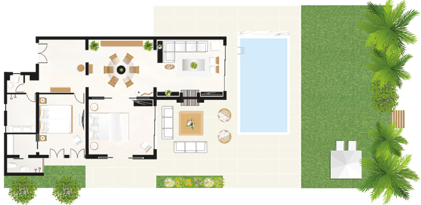 mandola-rosa-villa-iolas-private-pool-peloponnese-floorplan